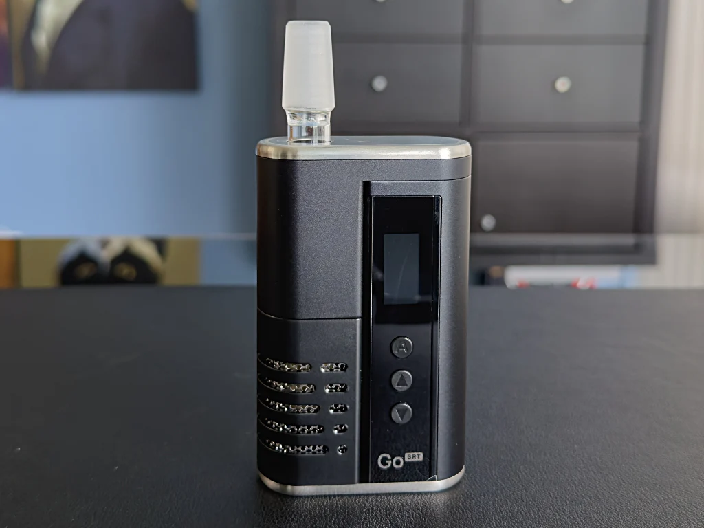 All-Glass 14mm Water Pipe Adapter for Arizer Go SRT - Image 2